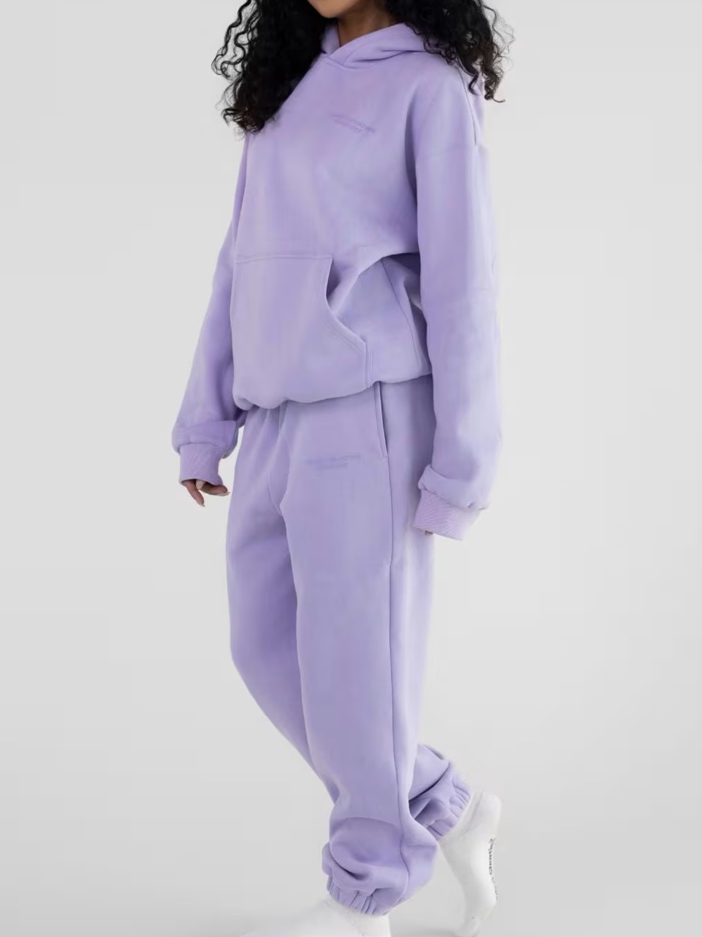 COMFRT Pastel Lavendar Collection Hoodie and Jogger Matching Set Size XS